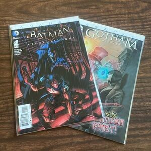 Batman comics (2 annual issues)